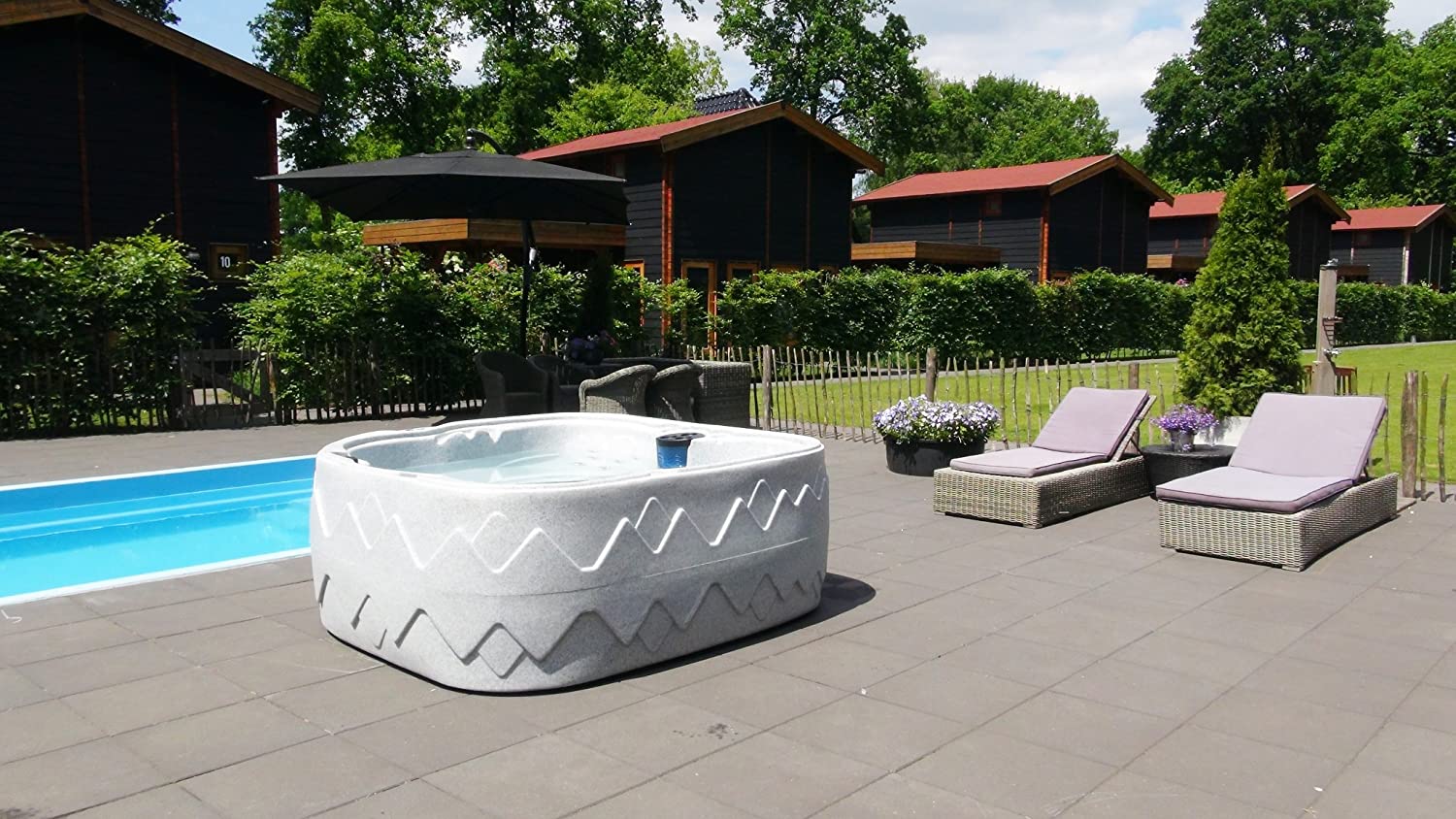 Mini Whirlpool für den Balkon der große Test 2021