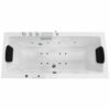 Emotion Premium Whirlpool Luzy 180 cm x 80 cm Weiß