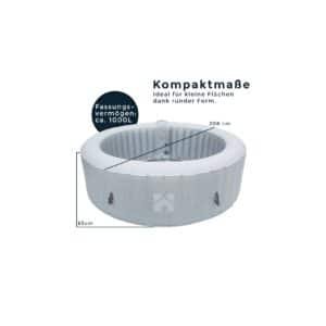 HOME DELUXE Outdoor Whirlpool SPLASH - versch. Farben