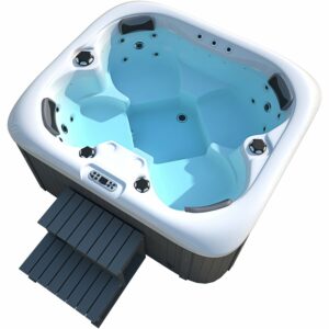 Outdoor Whirlpool Sea Star Plus Inkl. Treppe und Thermoabdeckung