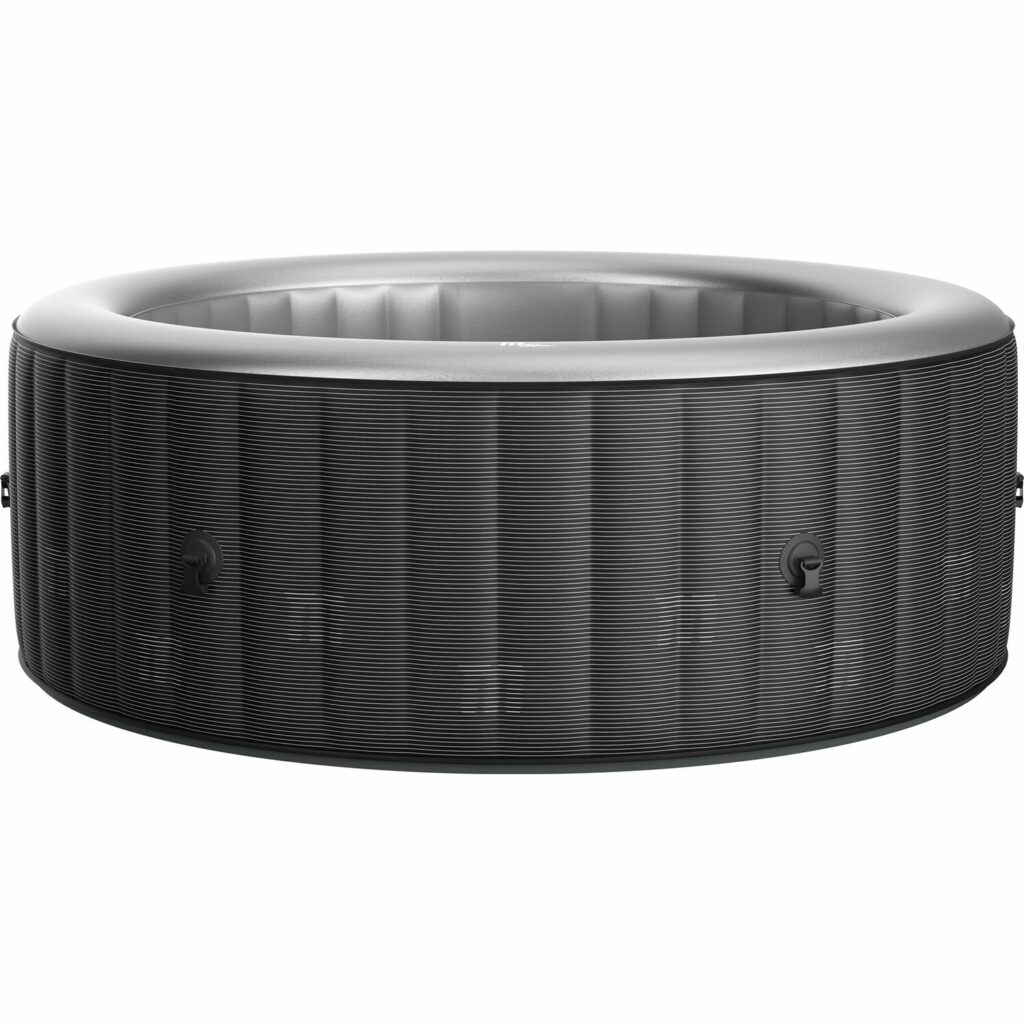 Mobiler Whirlpool STARRY Anthrazit Ø 204 x 70 cm mit LED f. 6 Pers