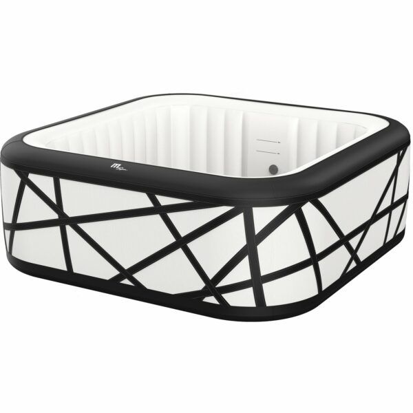 Mobiler Whirlpool Soho Mesh-Leather 185 x 185 x 68 cm für 6 Personen